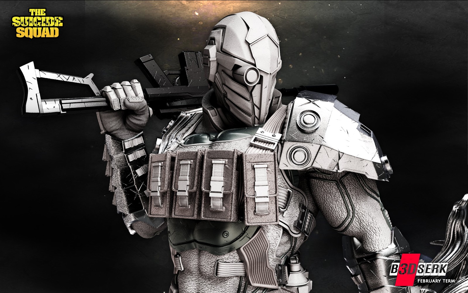 Deadshot Sculpture 1/6 Scale - Image 2