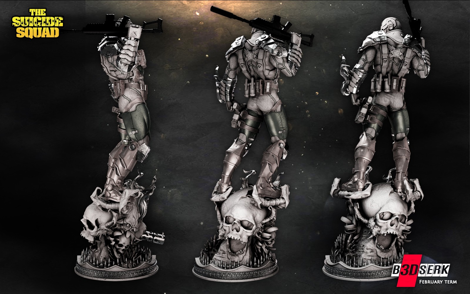 Deadshot Sculpture 1/6 Scale - Image 4