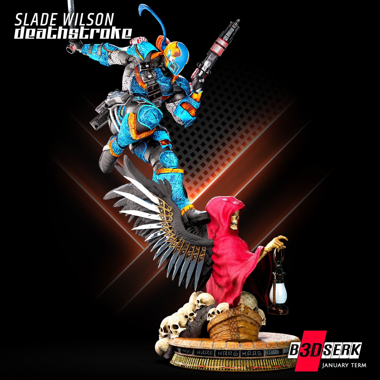 Deathstroke Sculpture - Image 2