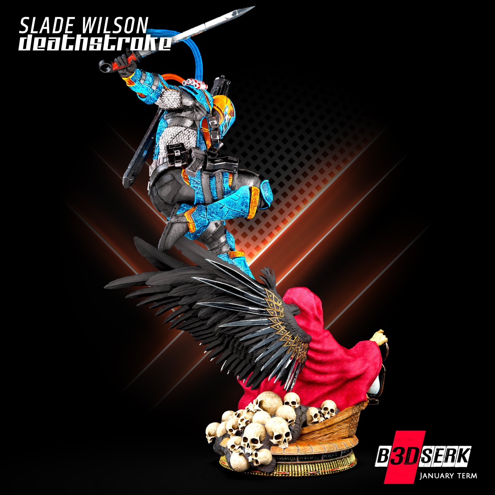 Deathstroke Sculpture - Image 3