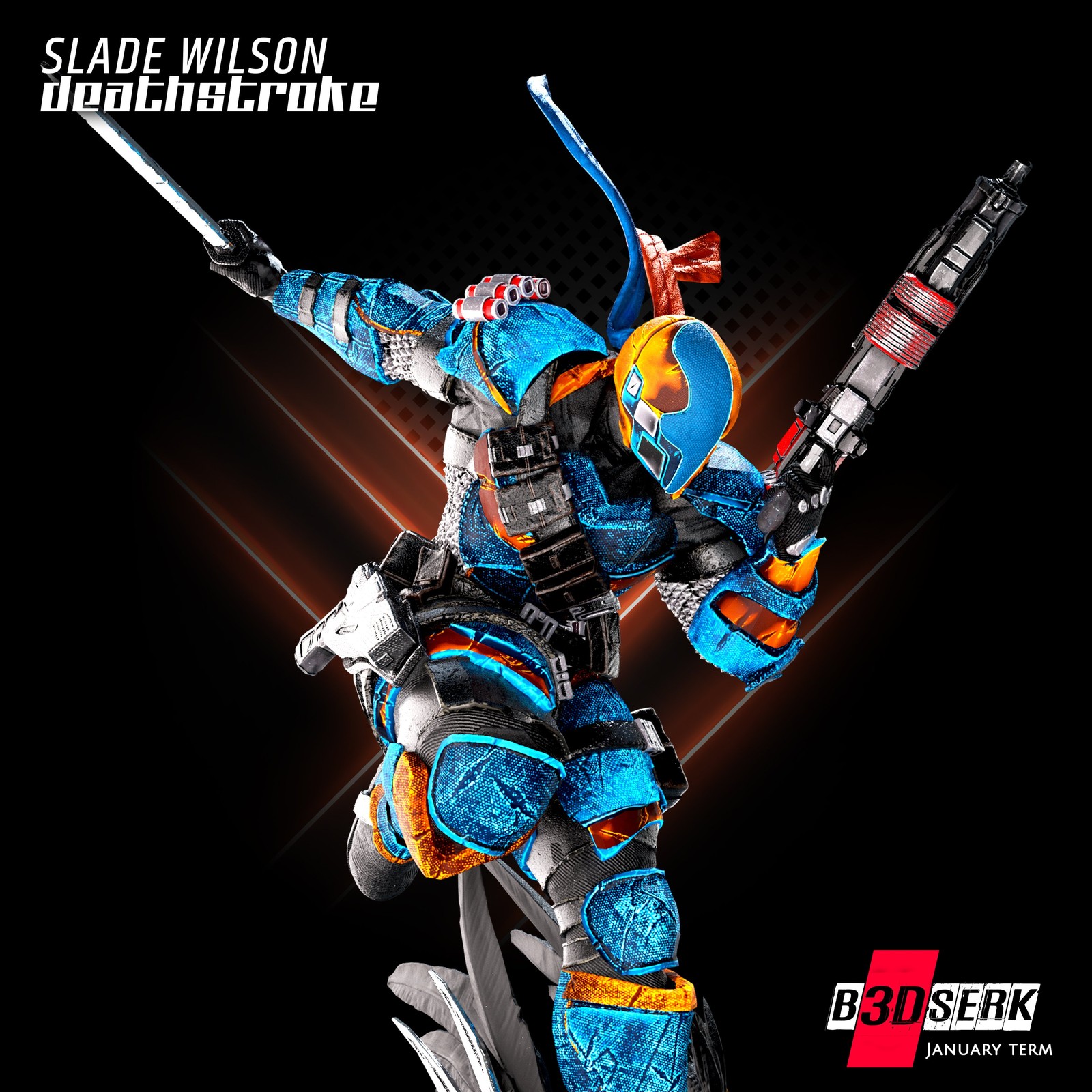 Deathstroke Sculpture - Image 5