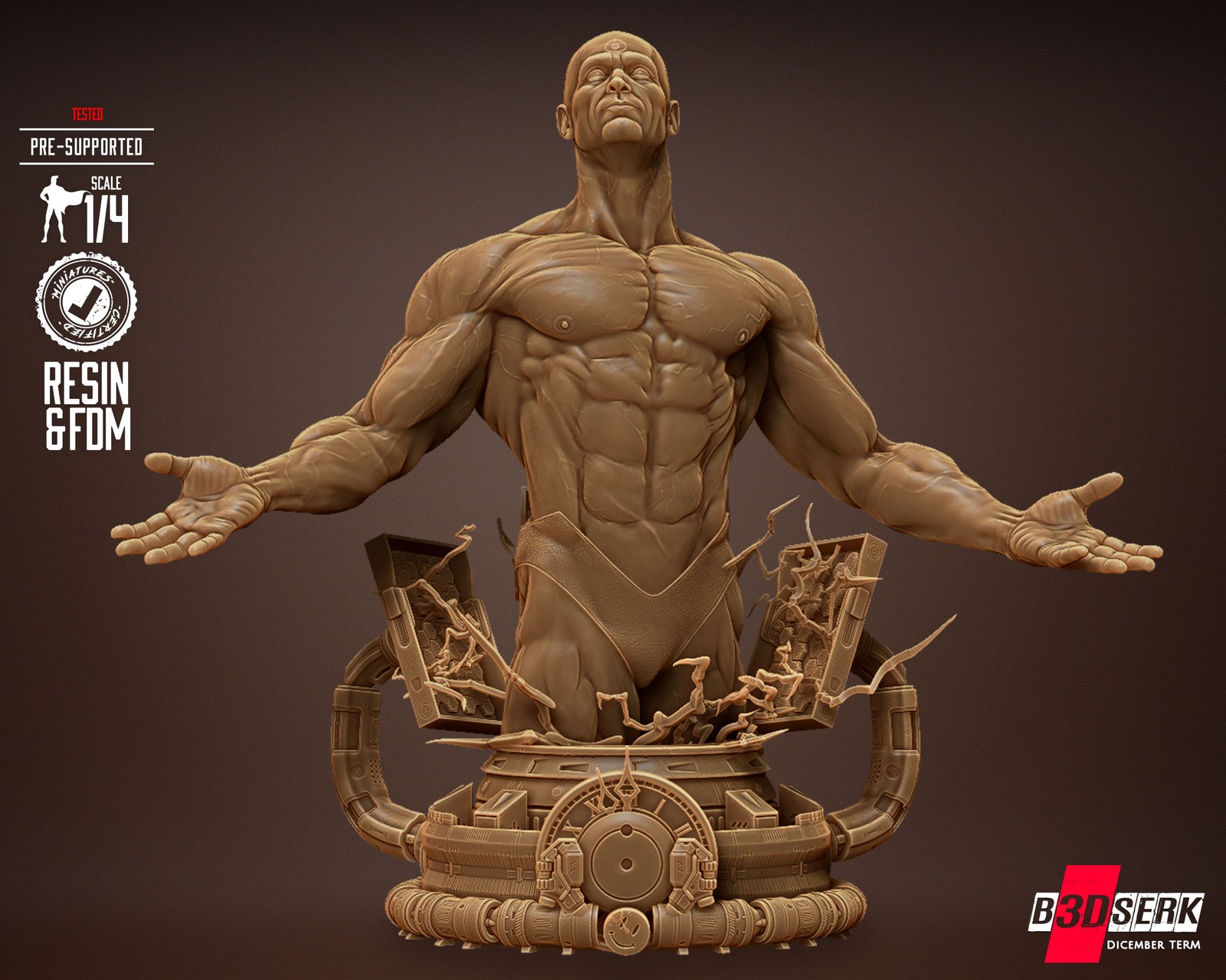 Doctor Manhattan Bust - Image 2