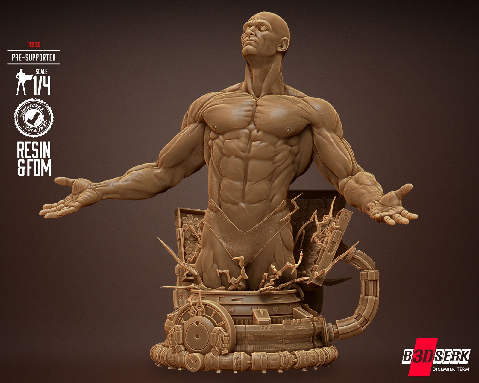 Doctor Manhattan Bust - Image 3