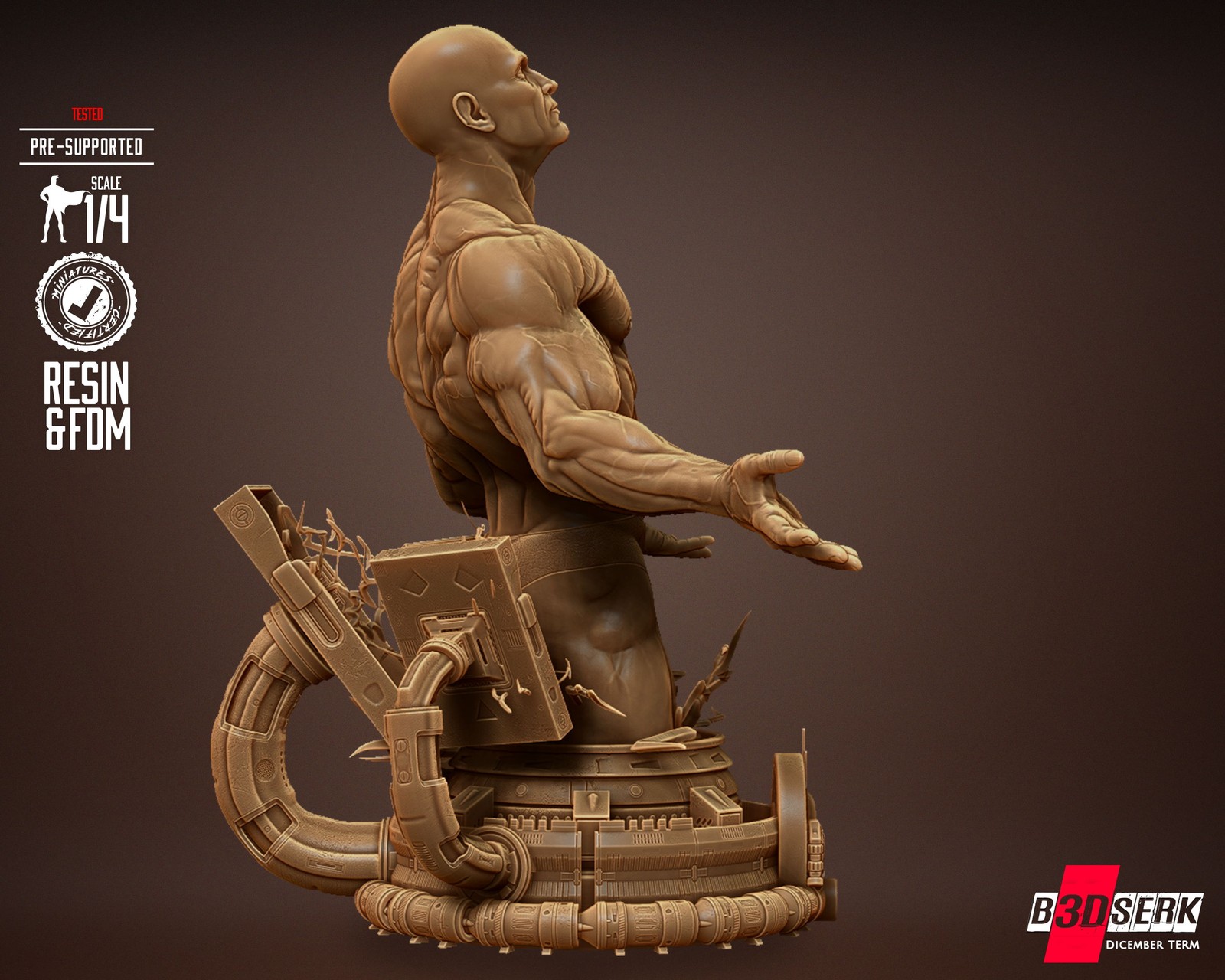 Doctor Manhattan Bust - Image 4