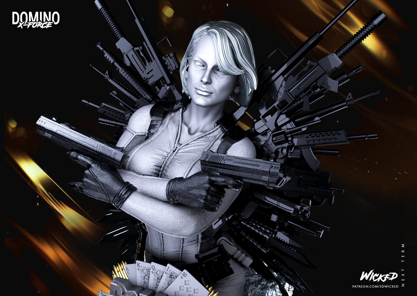 Marvel Domino Bust - Image 4