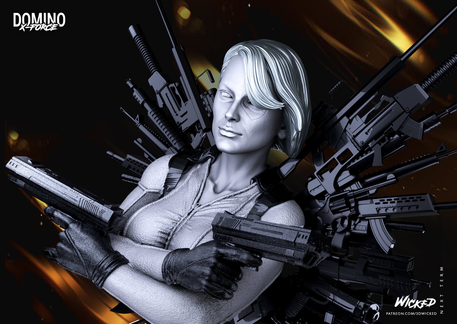 Marvel Domino Bust - Image 5