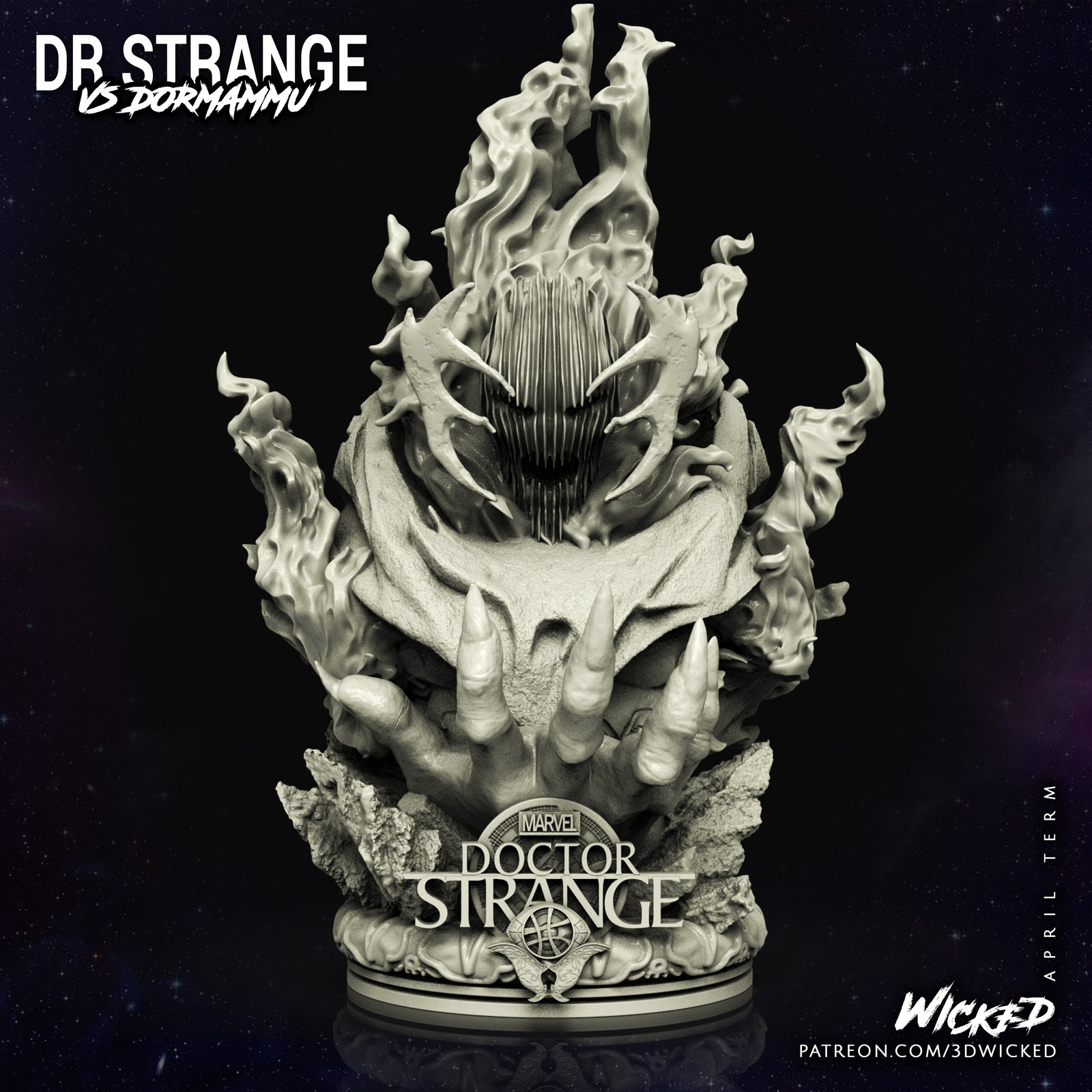 Marvel Dormammu Bust