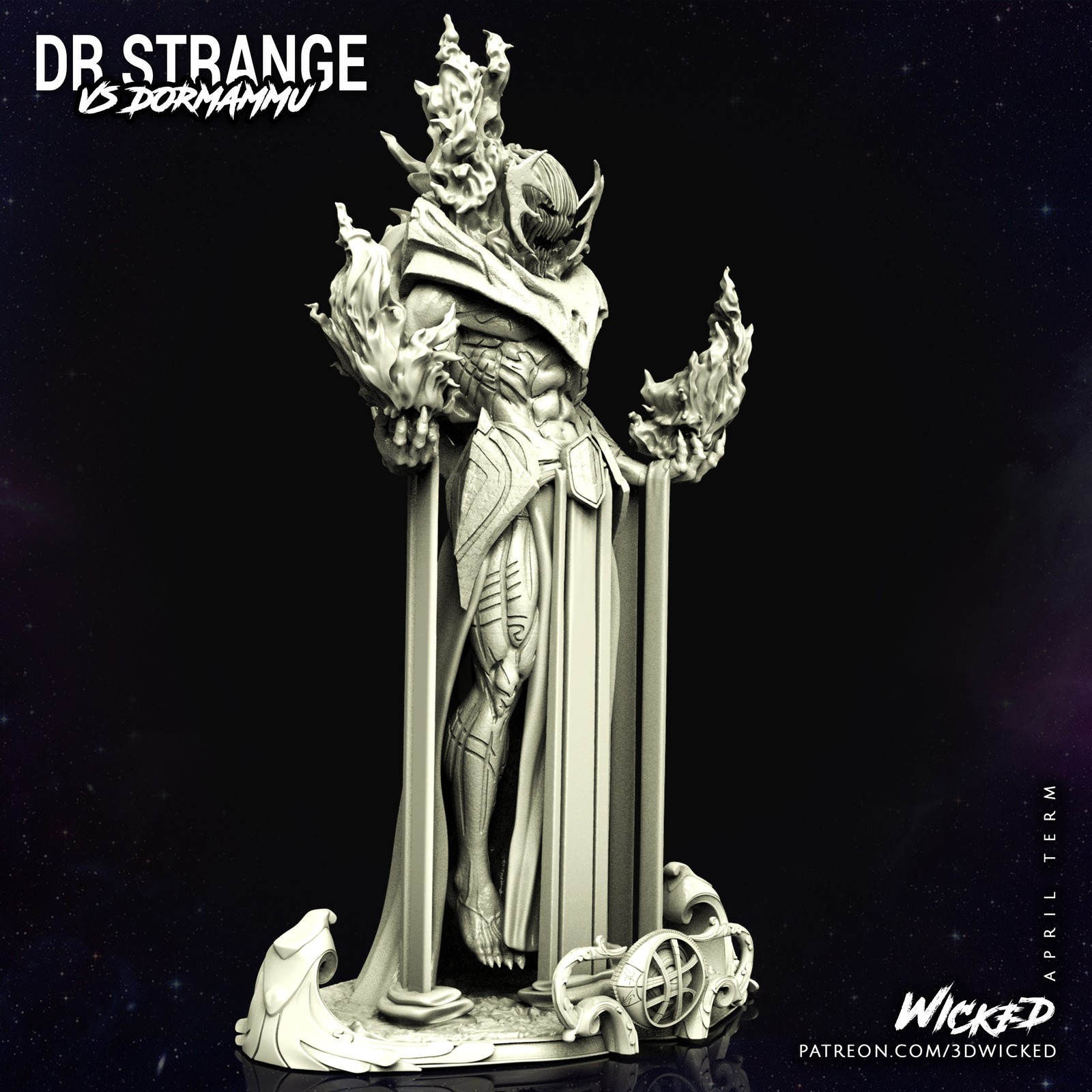 Marvel Dormammu Sculpture - Image 2