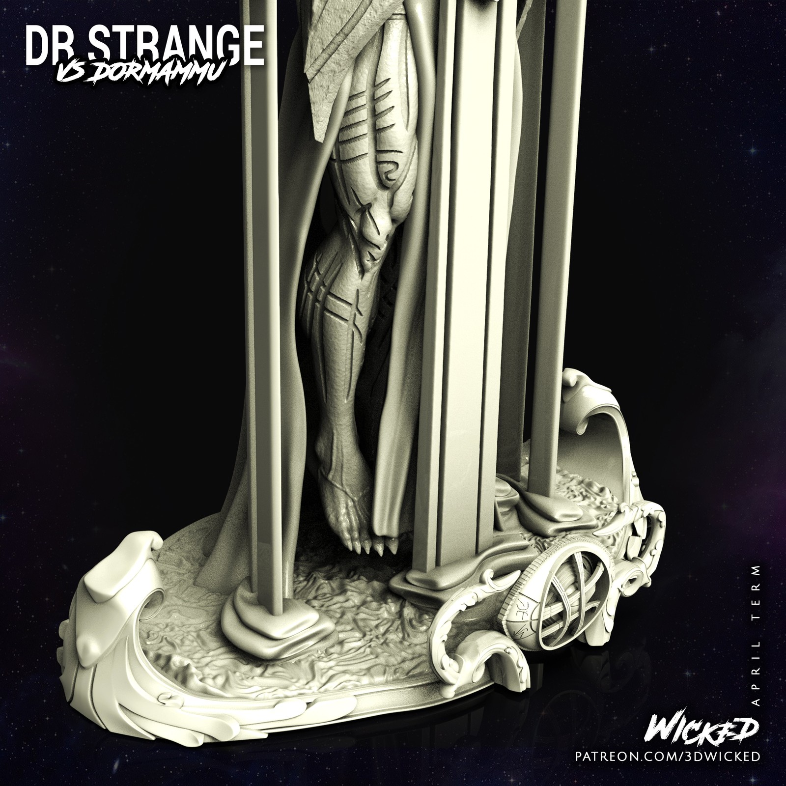 Marvel Dormammu Sculpture - Image 4