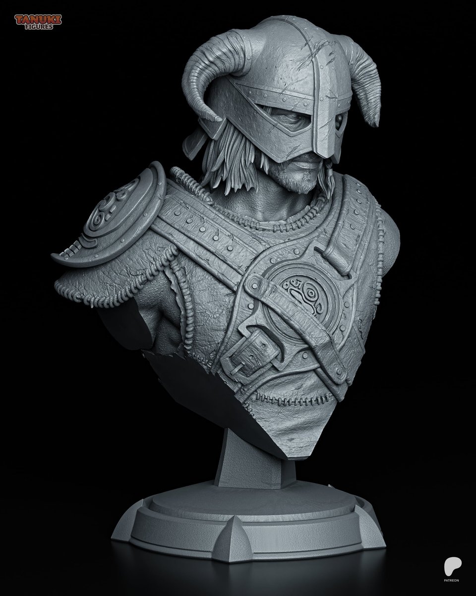 Dovahkiin - Skyrim - Bust