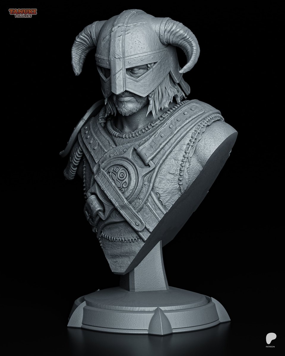 Dovahkiin - Skyrim - Bust - Image 2