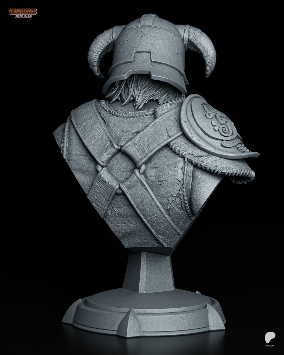 Dovahkiin - Skyrim - Bust - Image 3