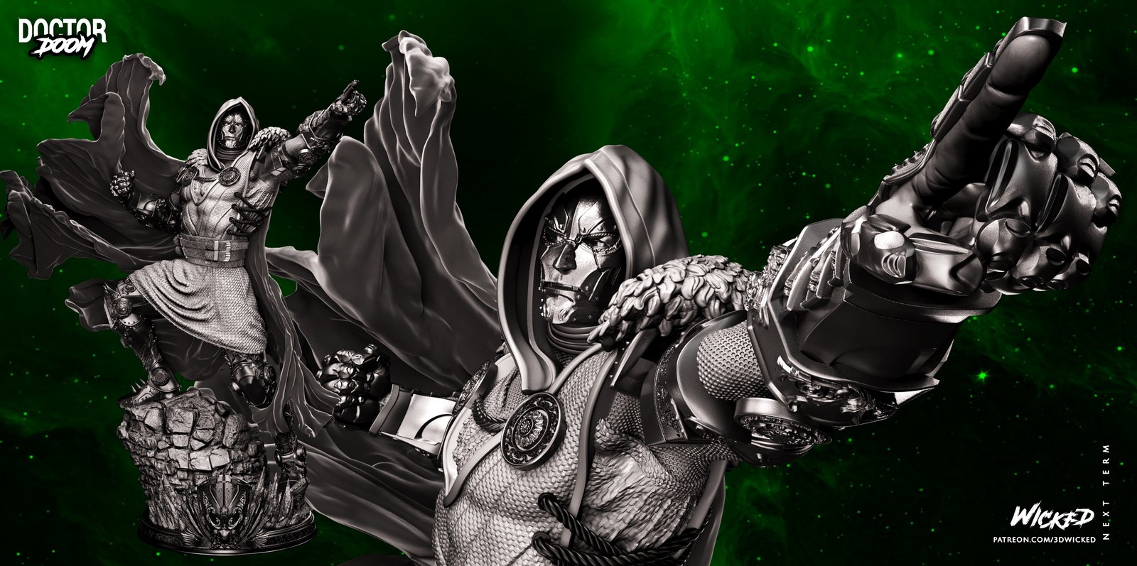 Doctor Doom - Diorama (Marvel)
