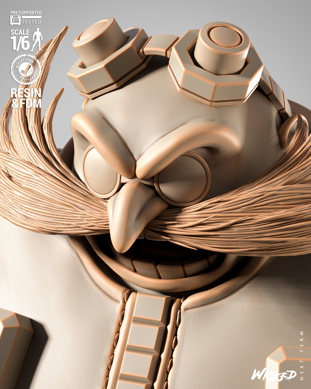 Dr Eggman Sculpture - Image 5