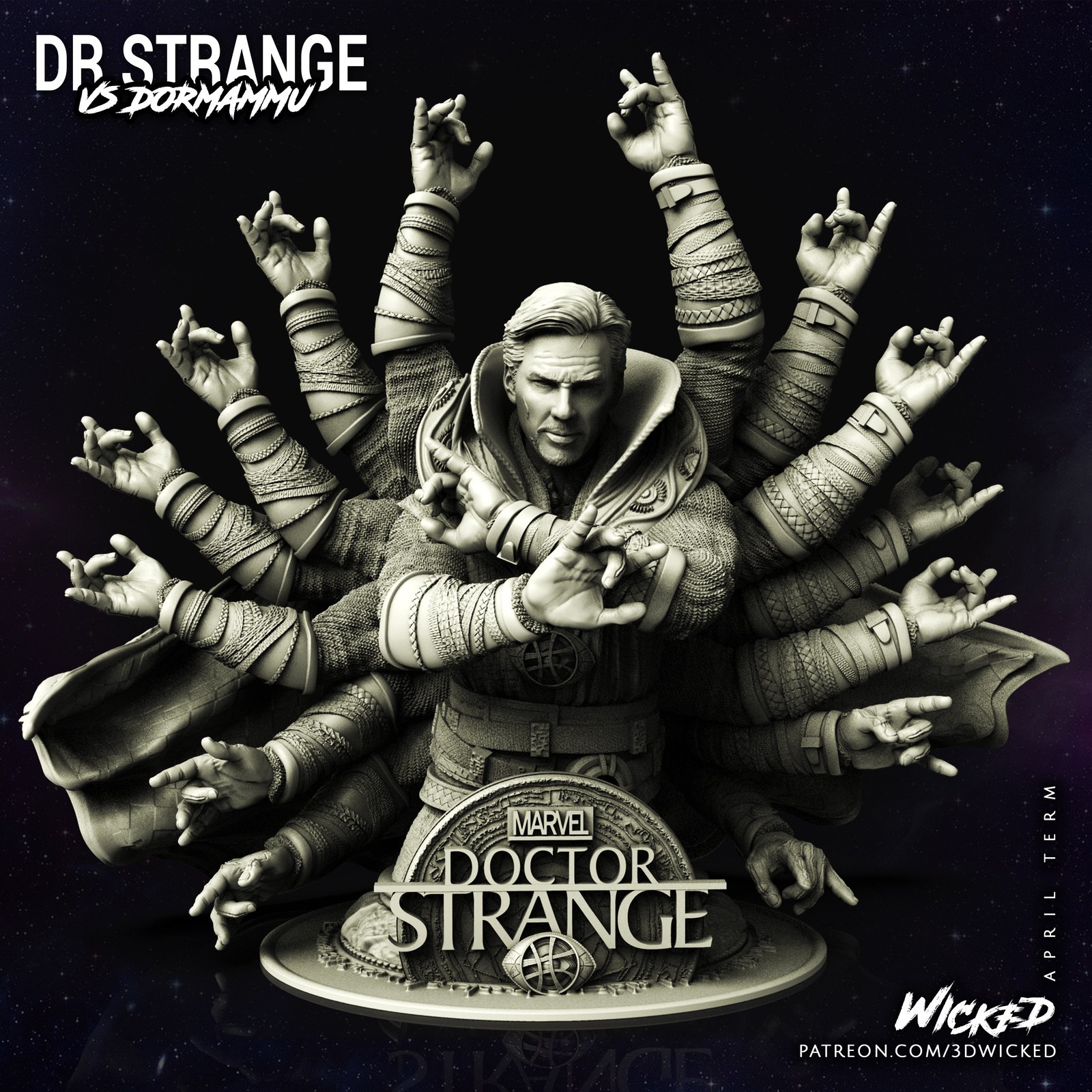 Doctor Strange Dormammu - Bust (Marvel)
