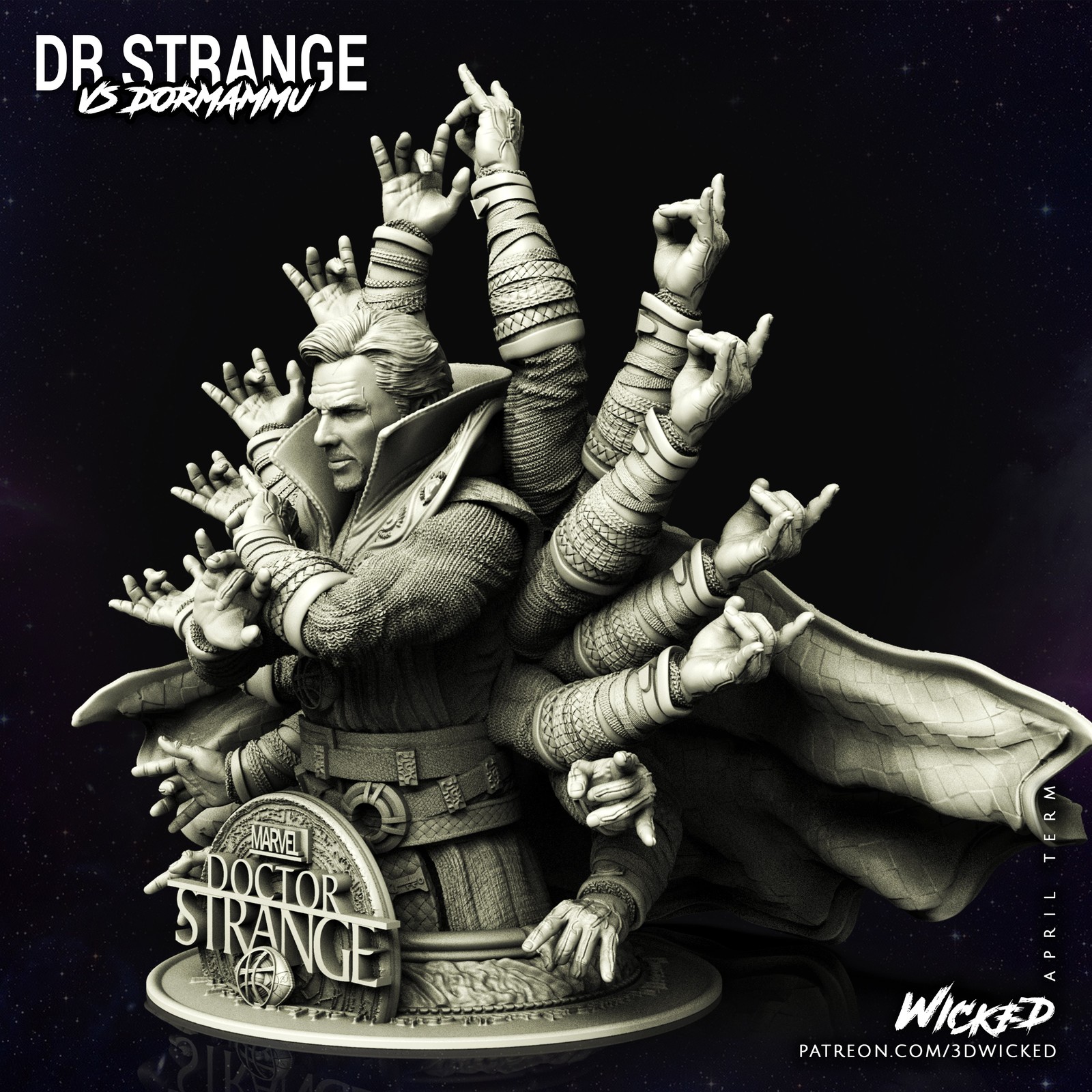Marvel Doctor Strange Bust - Image 2