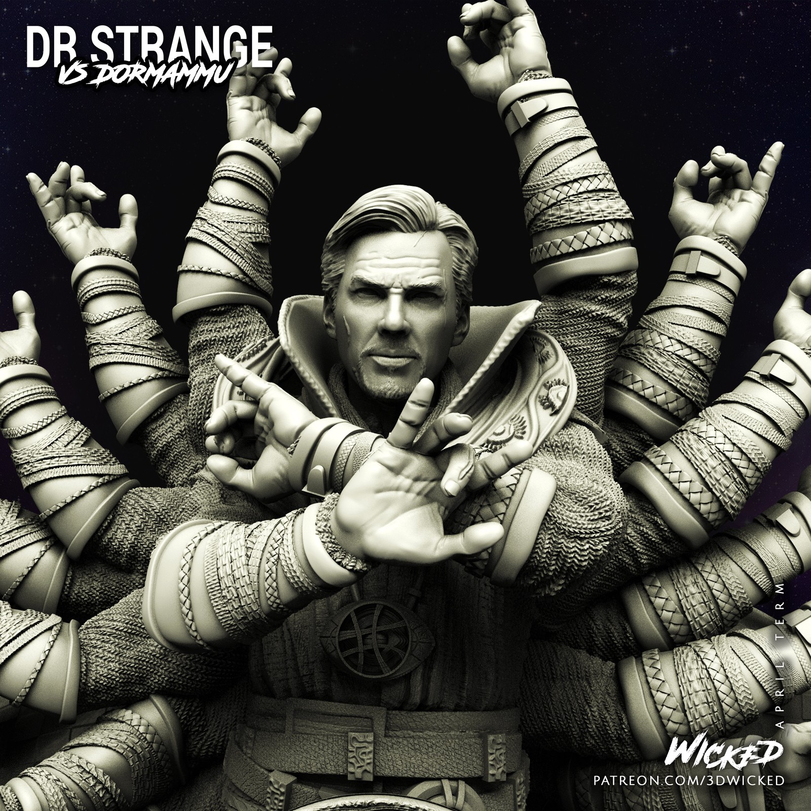 Marvel Doctor Strange Bust - Image 5