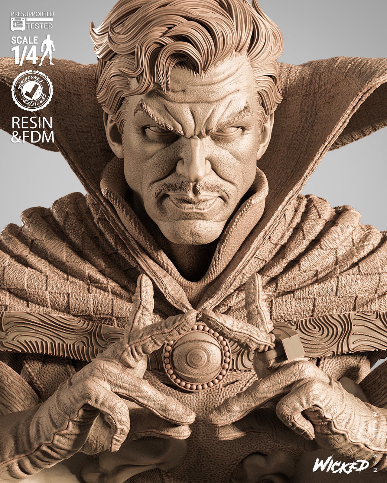 Marvel Dr Strange 2025 Portrait Bust - Image 4