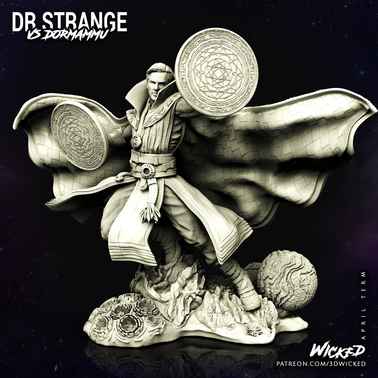Marvel Doctor Strange Sculpture
