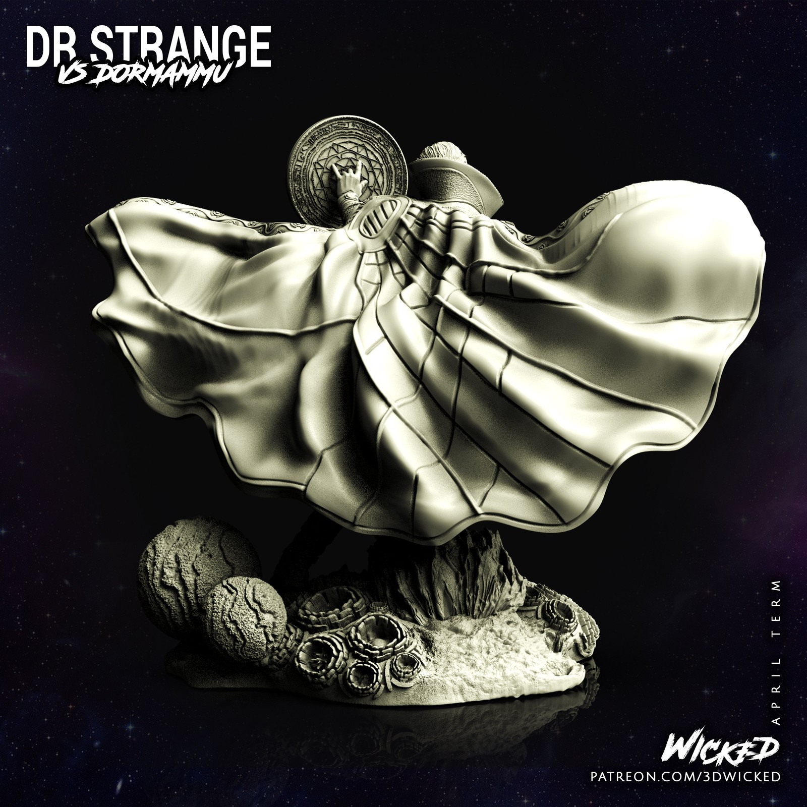 Marvel Doctor Strange Sculpture - Image 3