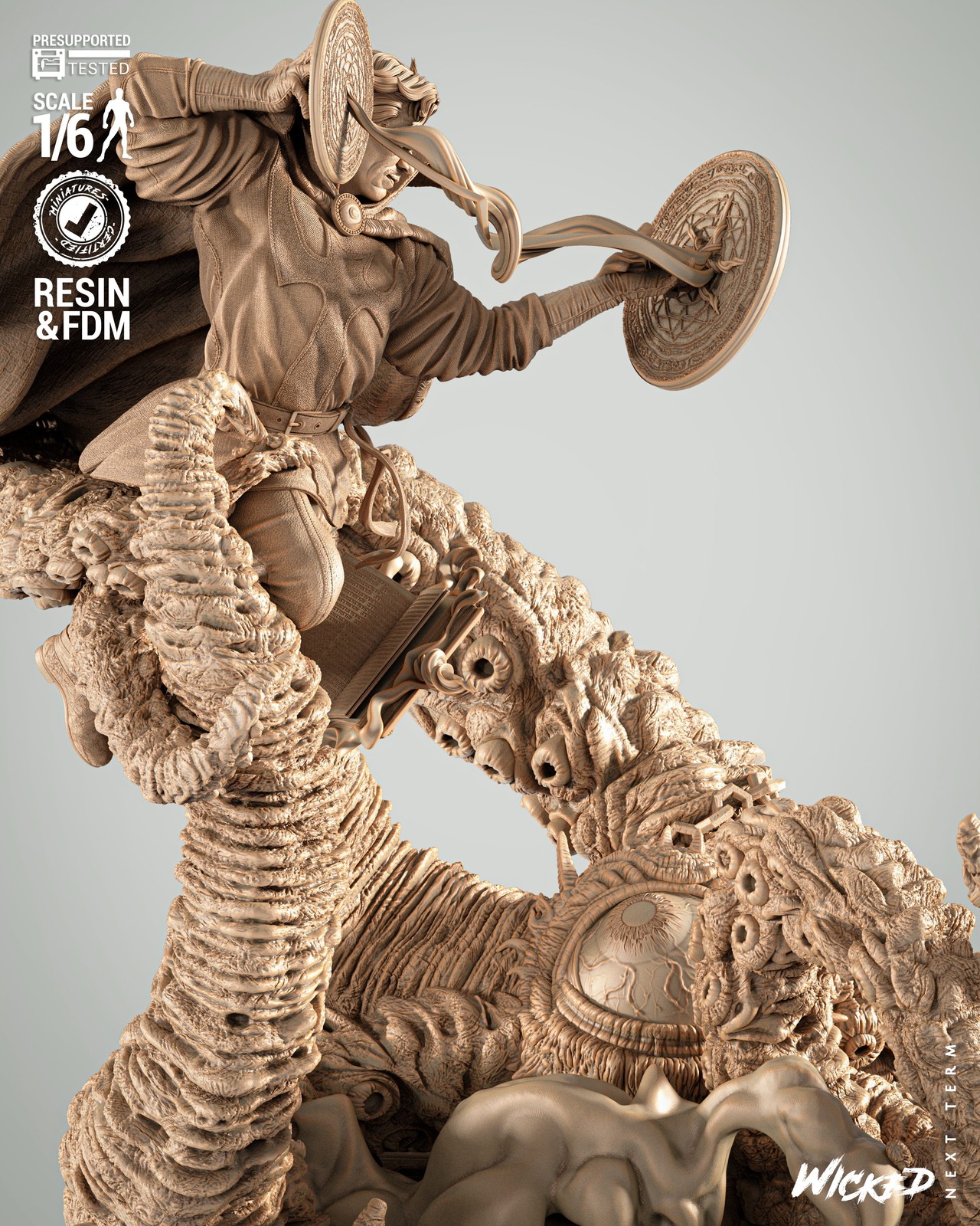 Marvel Dr Strange and Shuma Gorath Diorama - Image 4