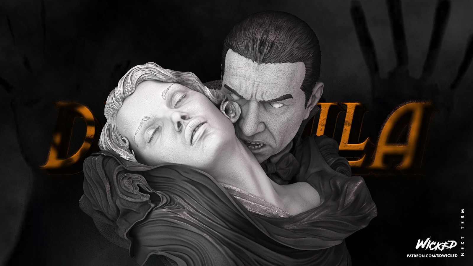 Dracula Bust