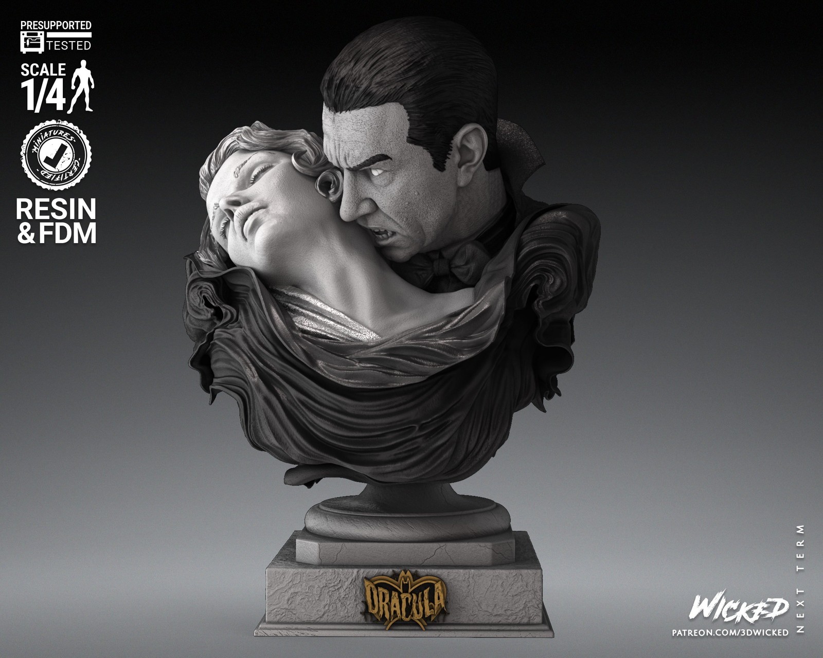 Dracula Bust - Image 2
