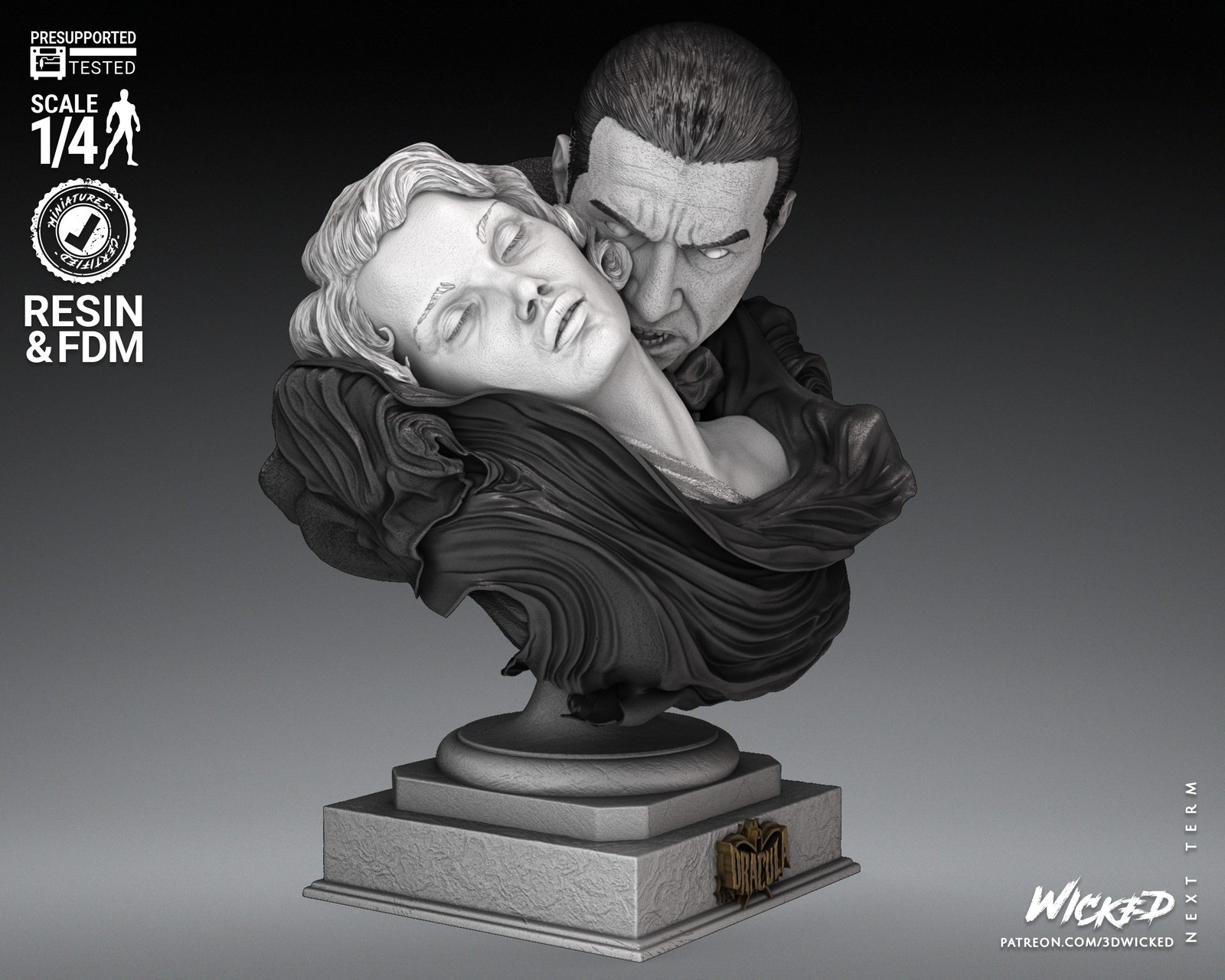 Dracula Bust - Image 3