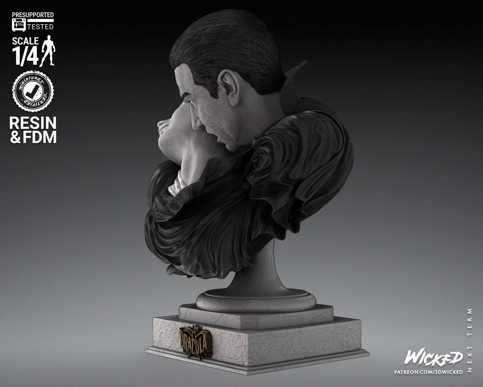 Dracula Bust - Image 4