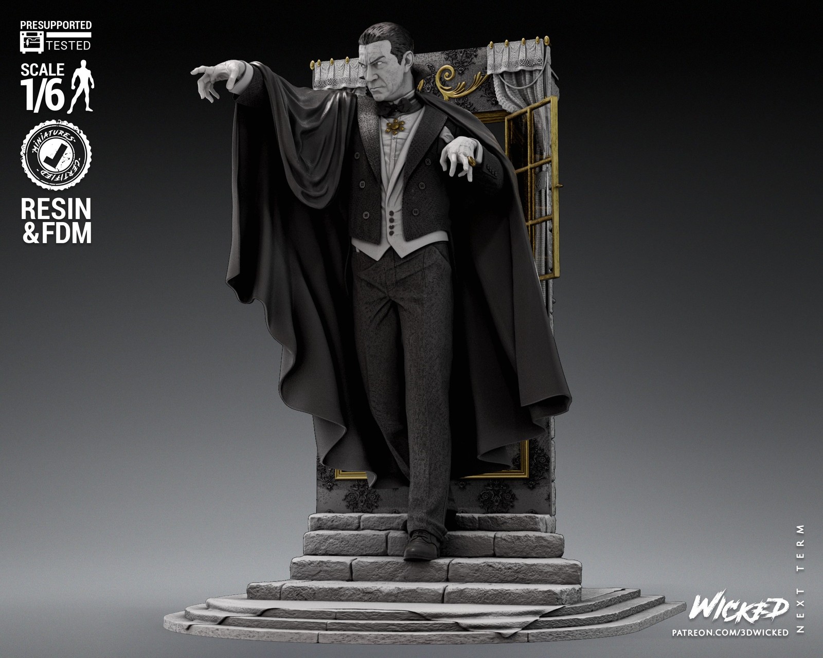 Dracula Sculpture - Image 4