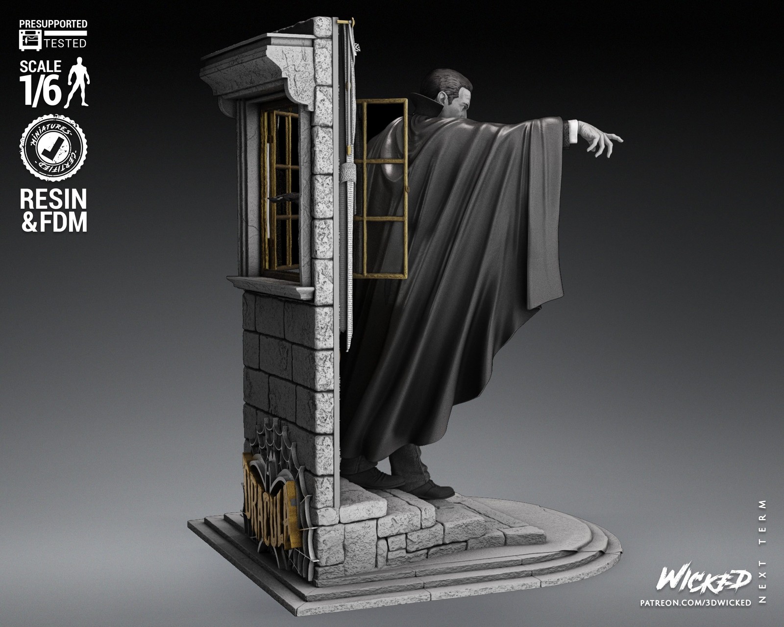 Dracula Sculpture - Image 5