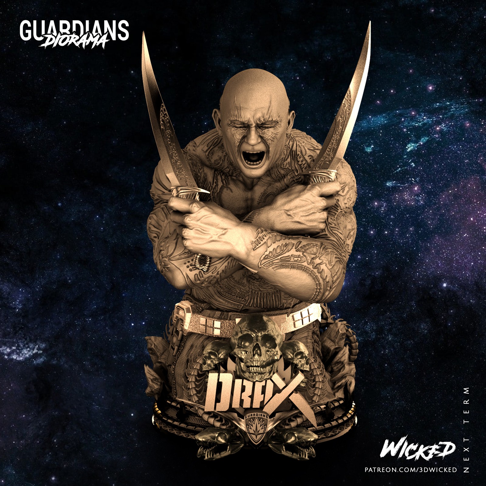 Drax - Bust (Marvel)