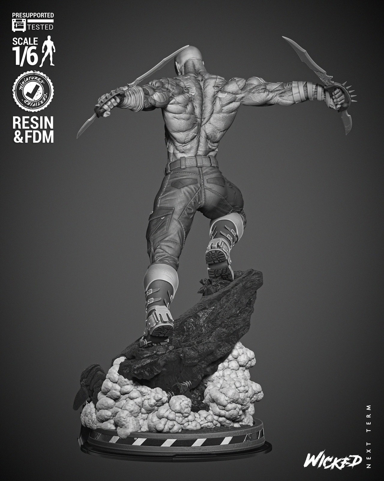 Marvel Drax Comic Version Sculpture - Image 5