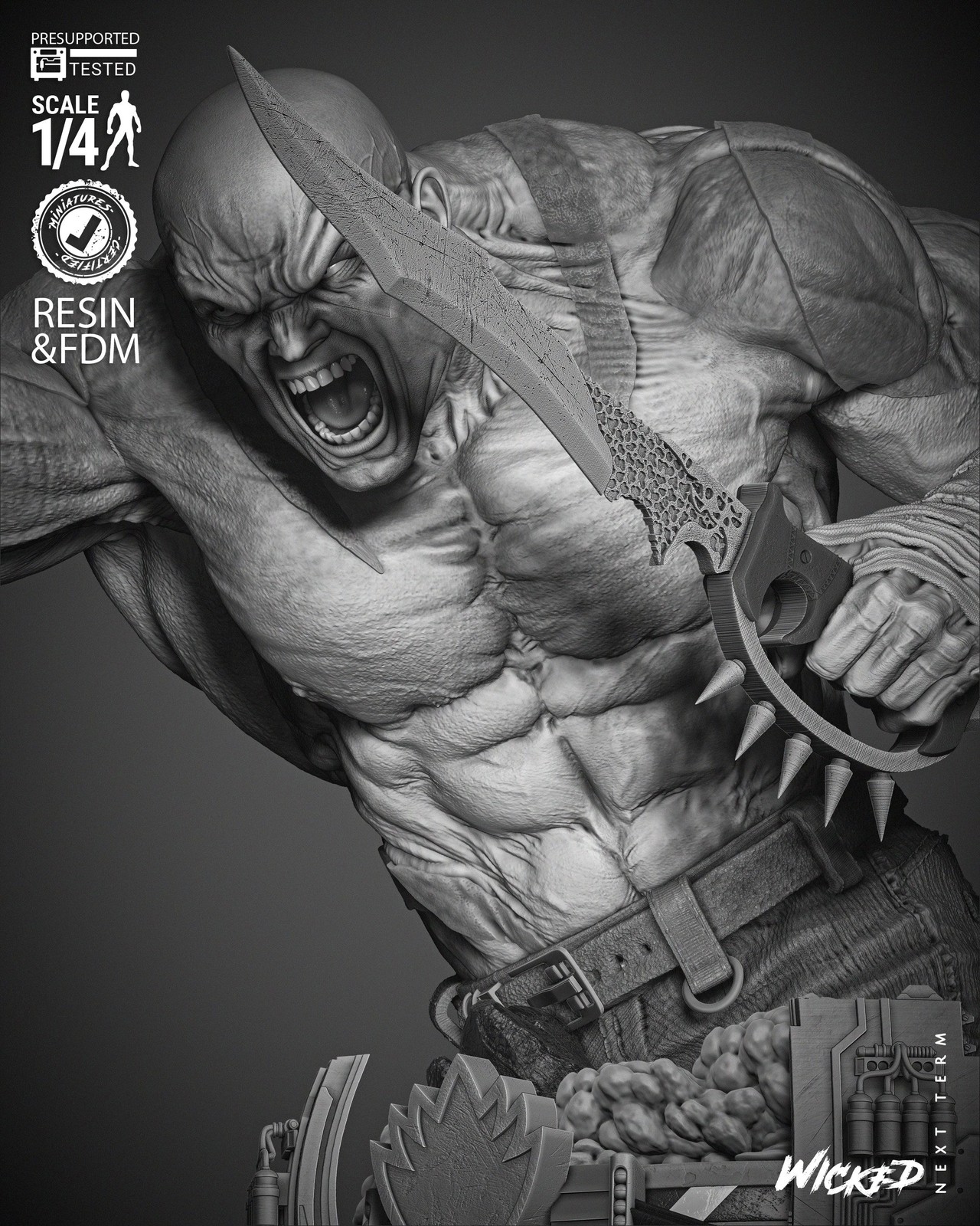 Marvel Drax Comic Version Bust - Image 2