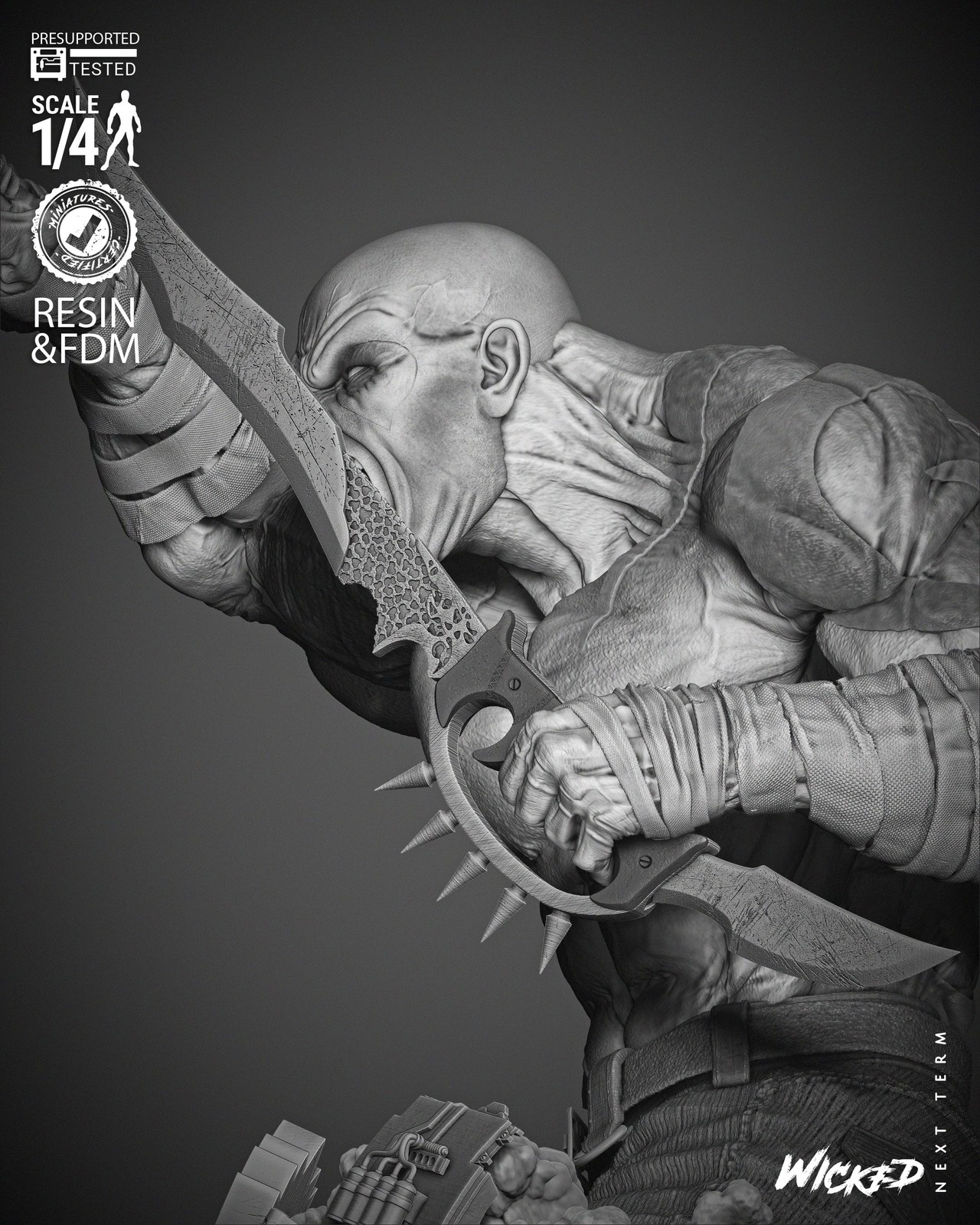 Marvel Drax Comic Version Bust - Image 4