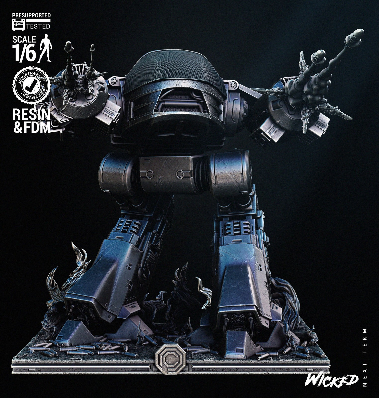 ED 209 Sculpture