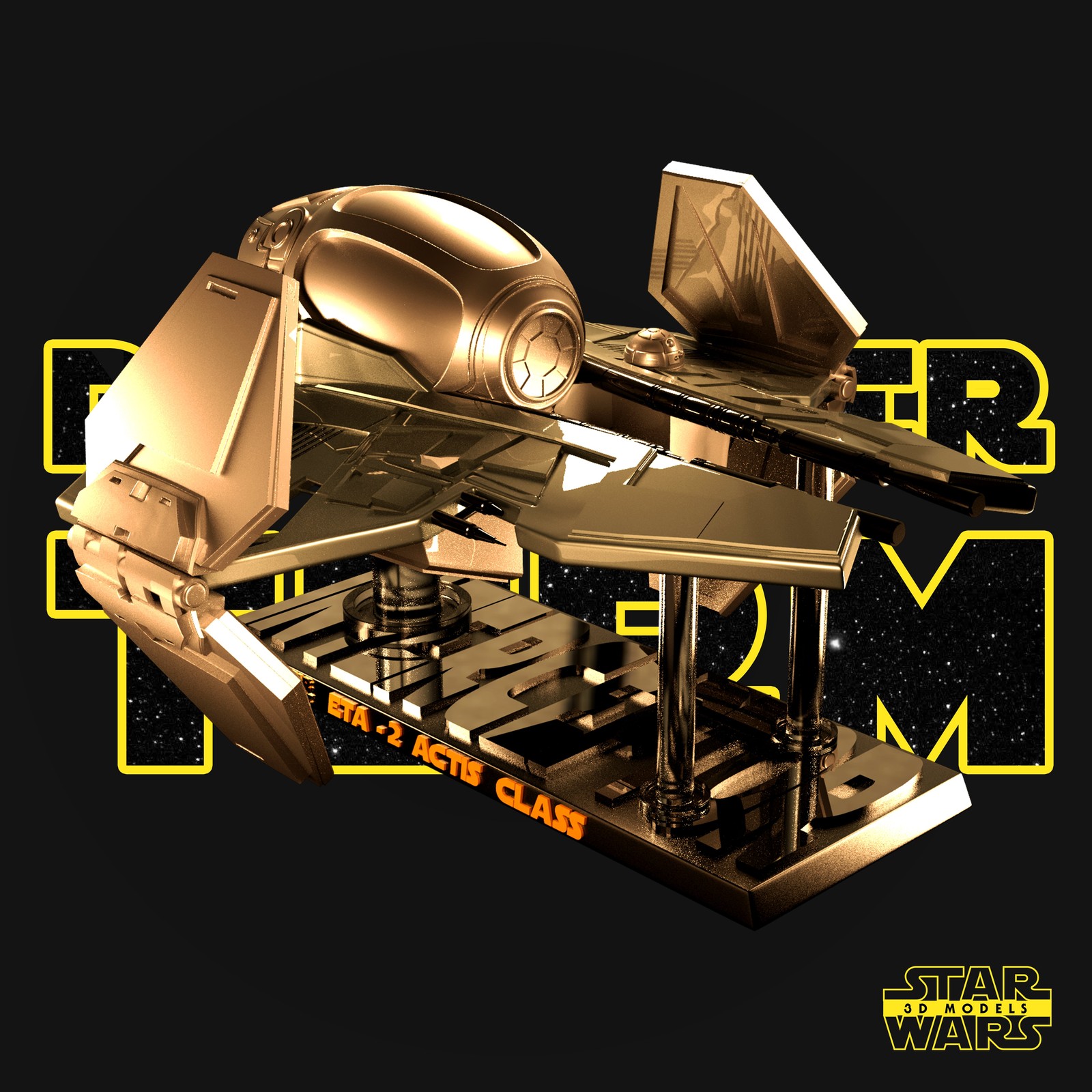 ETA-2 Actis-Class "Ship" (Star Wars)