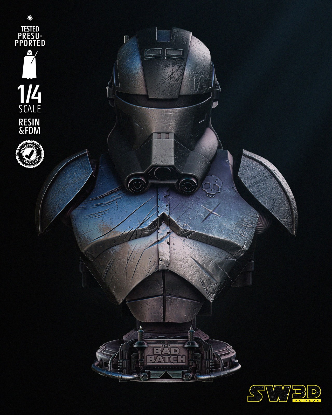 Echo Helmet - Bust (Star Wars)
