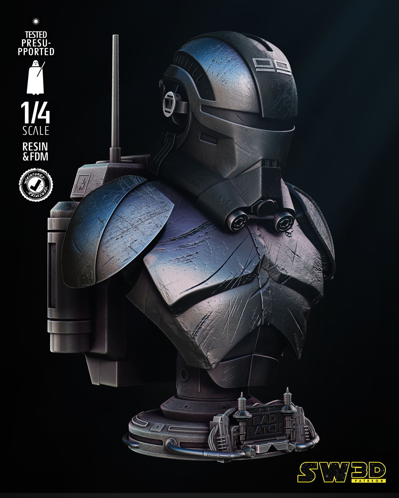 Echo Portrait Bust - Image 2