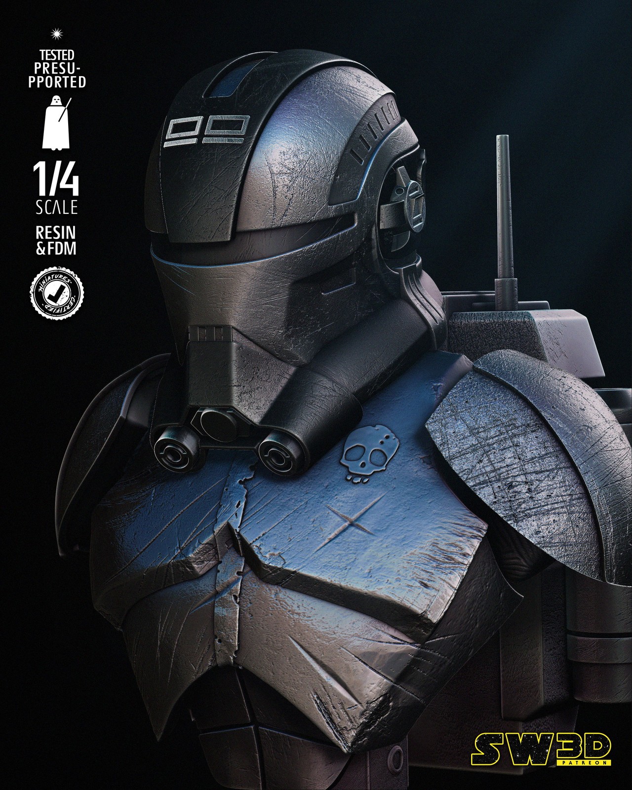 Echo Portrait Bust - Image 4