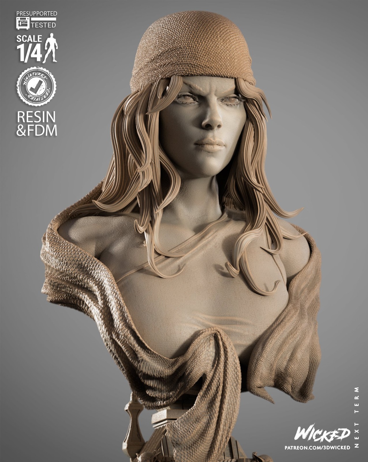 Marvel Electra Portrait Bust - Image 2