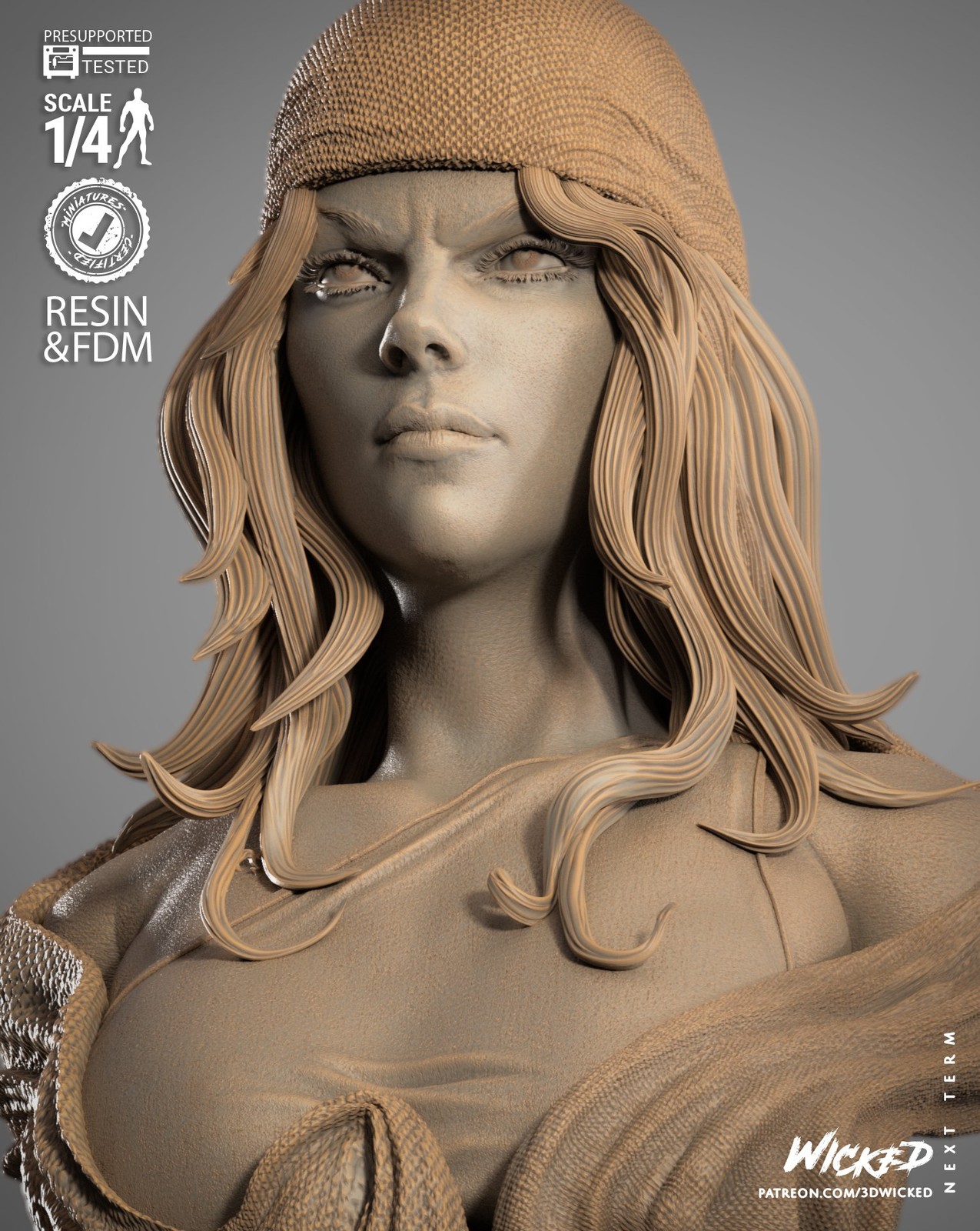 Marvel Electra Portrait Bust - Image 3