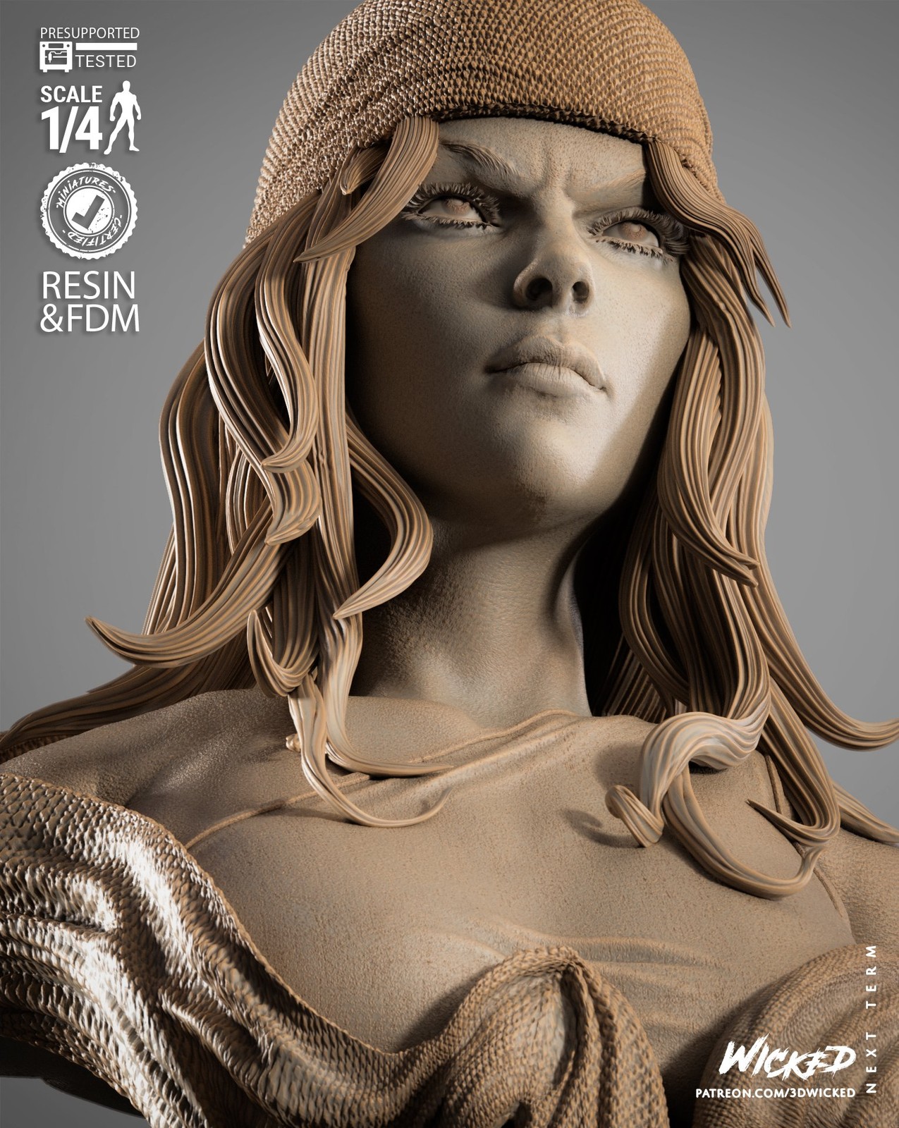 Marvel Electra Portrait Bust - Image 4