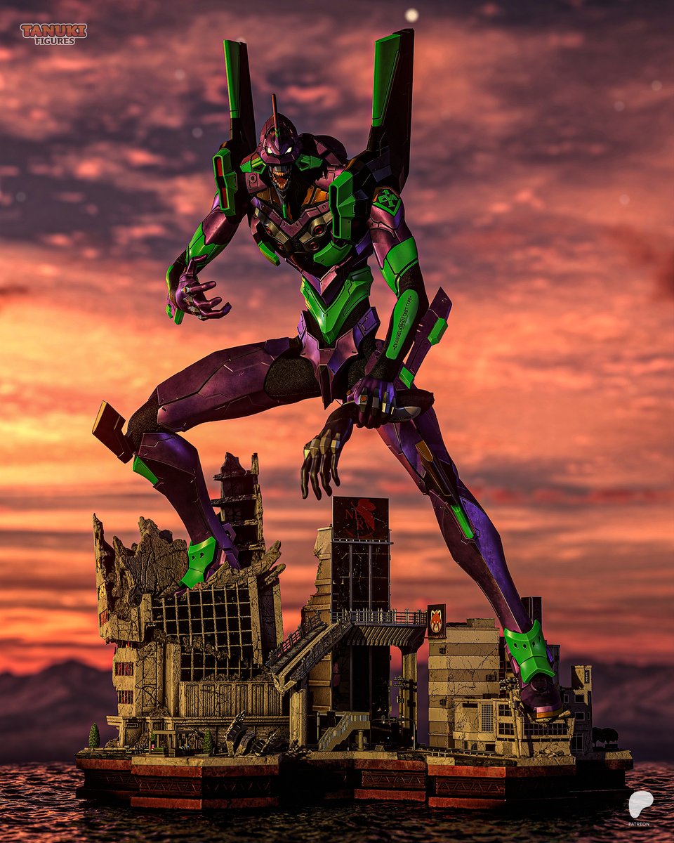 Eva Unit-01 - Diorama (Neon Genesis Evangelion) - Image 2