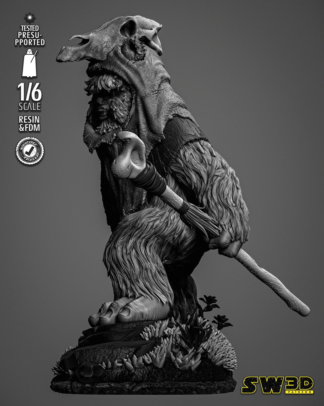 Ewok 2 Sculpture - Image 2