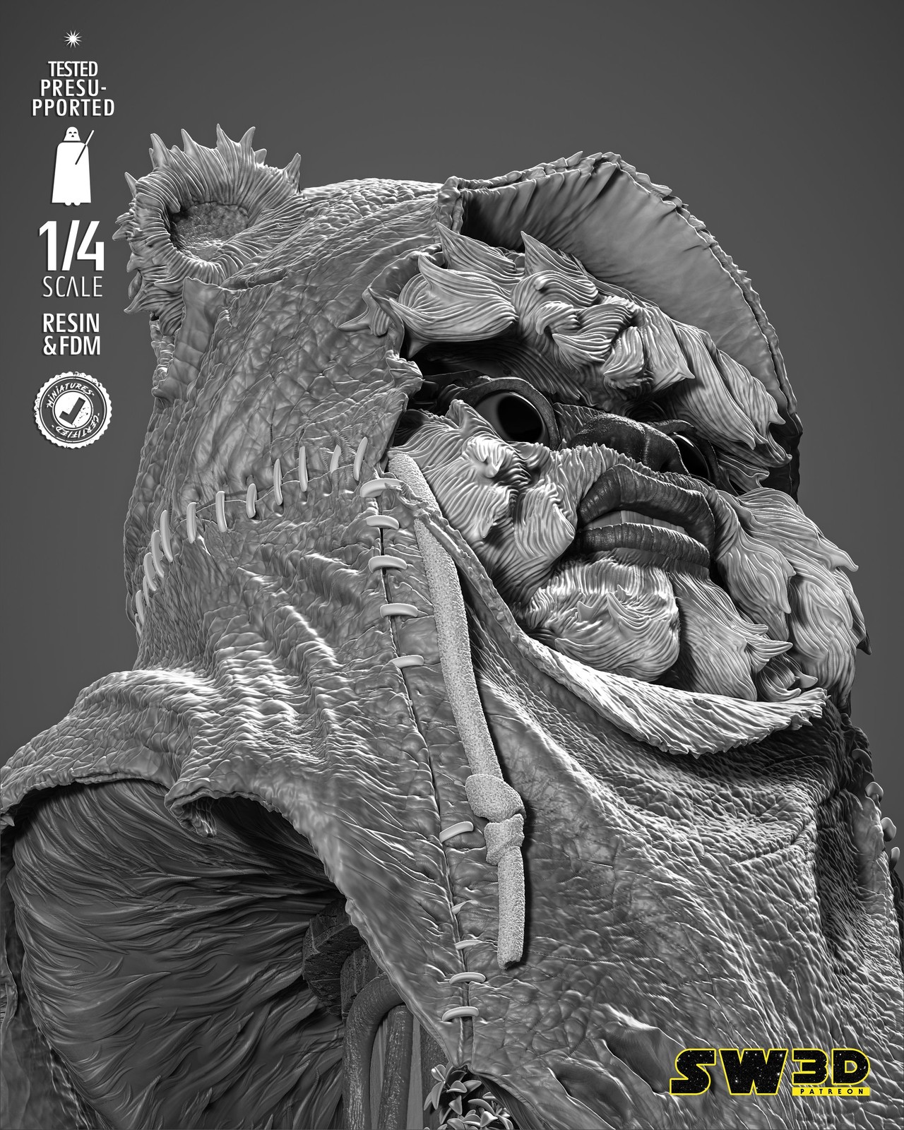 Ewok Portrait Bust - Image 4