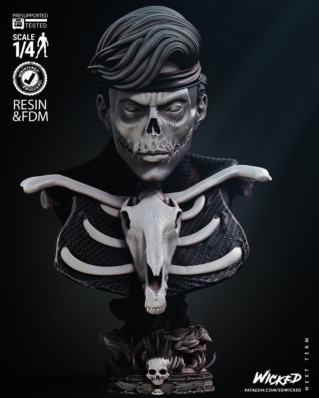 Marvel Famine Portrait Bust - Image 2