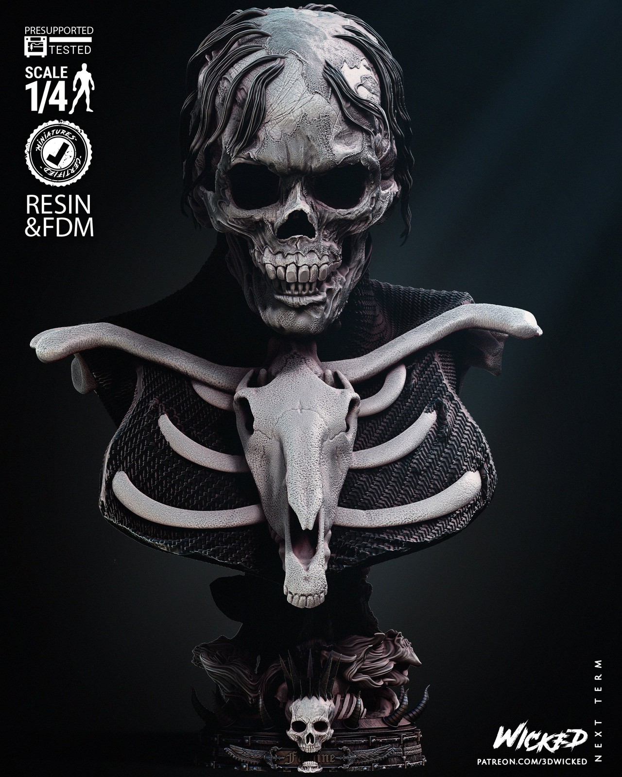 Marvel Famine Portrait Bust - Image 3