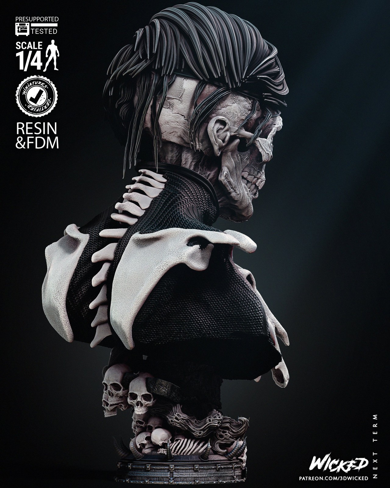 Marvel Famine Portrait Bust - Image 4