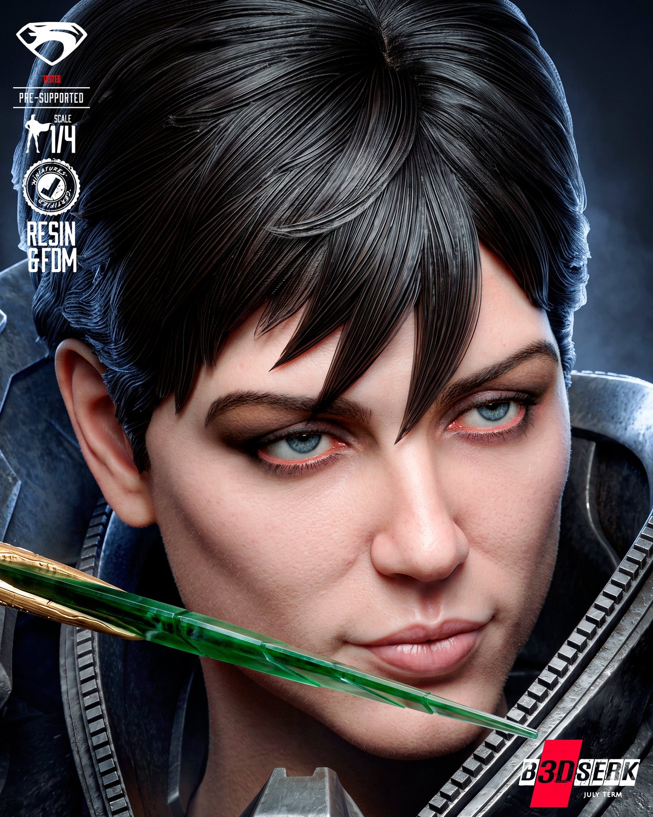 Faora-Ul Kryptonite Dagger - Bust (DC) - Image 4